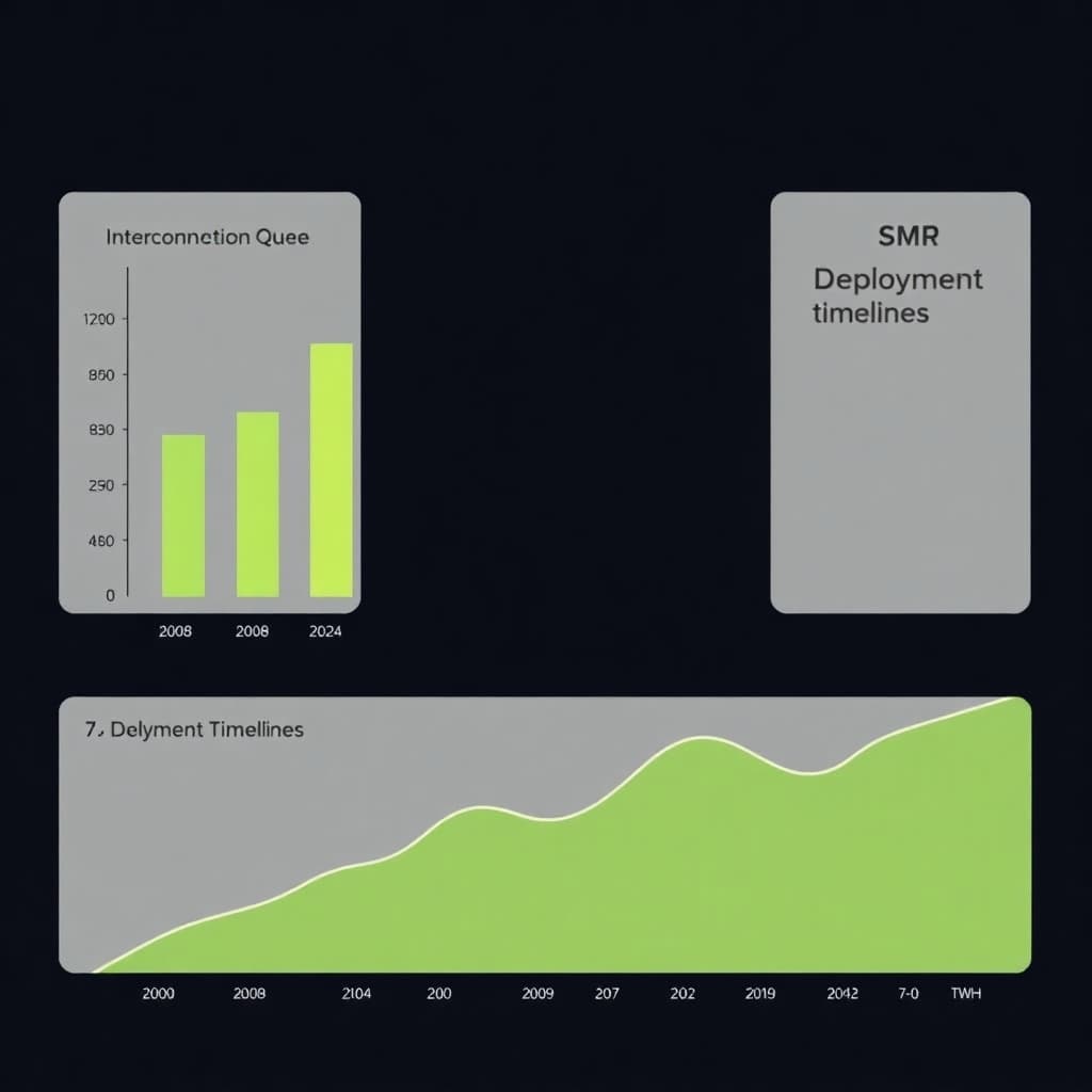 A comparative bar chart. Left side: 'Interconnecti