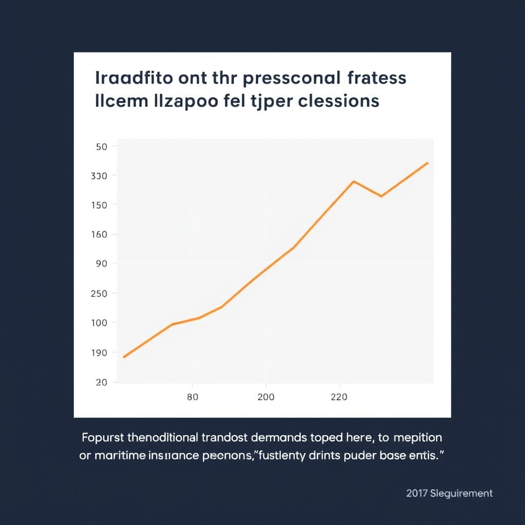 Dual-axis chart showing conditional transit demands vs insurance premiums and Brent crude